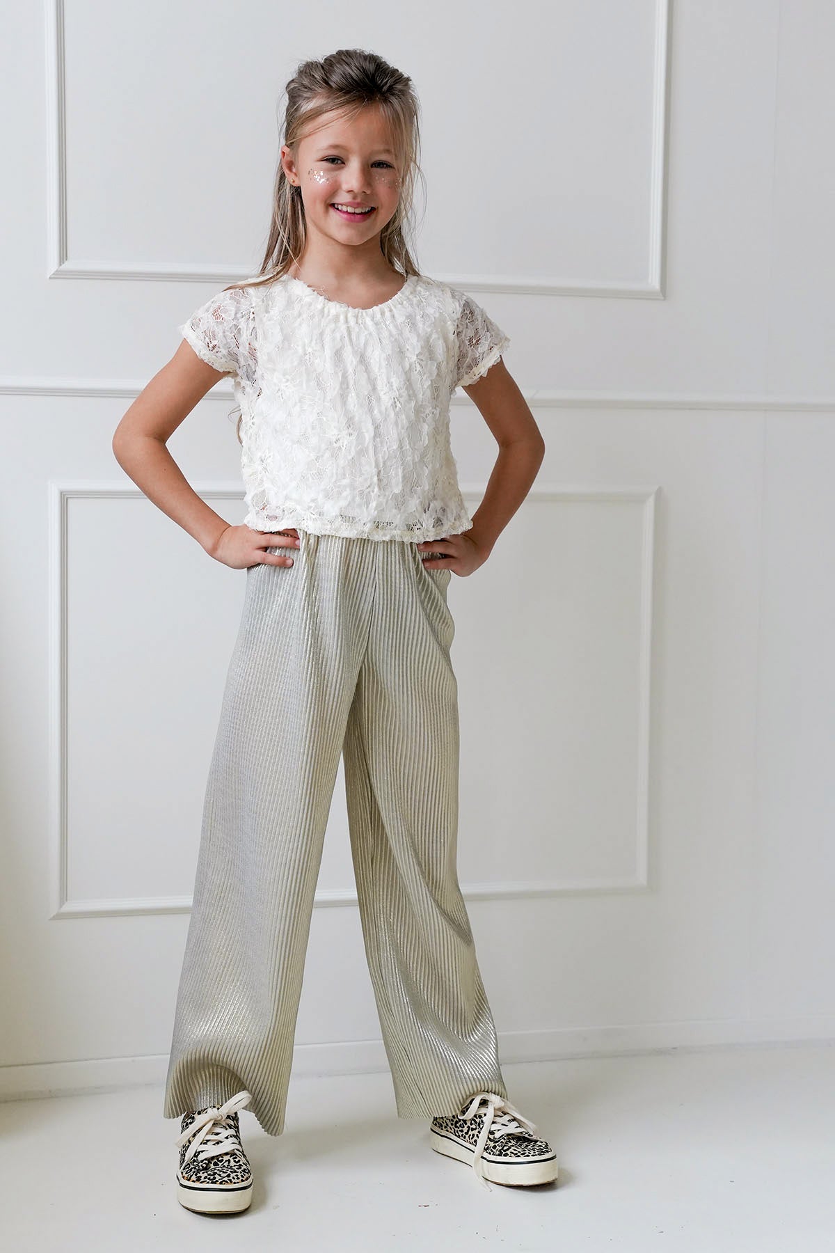 Like Flo Babs Jumpsuit Off White