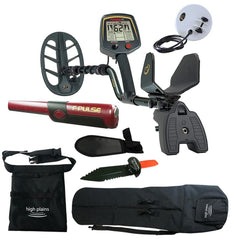 Fisher F75 Special Edition Metal Detector, F-Pulse Pin Pointer, 5" coil and Free Gear
