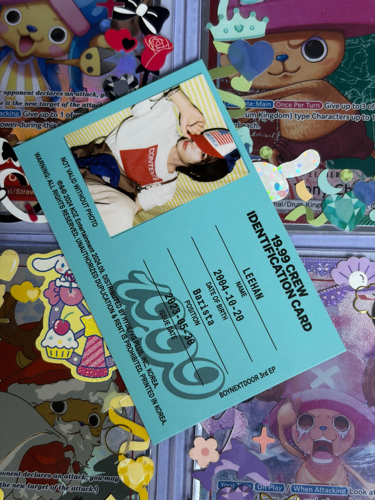 Leehan 19.99 ver Crew Card ID