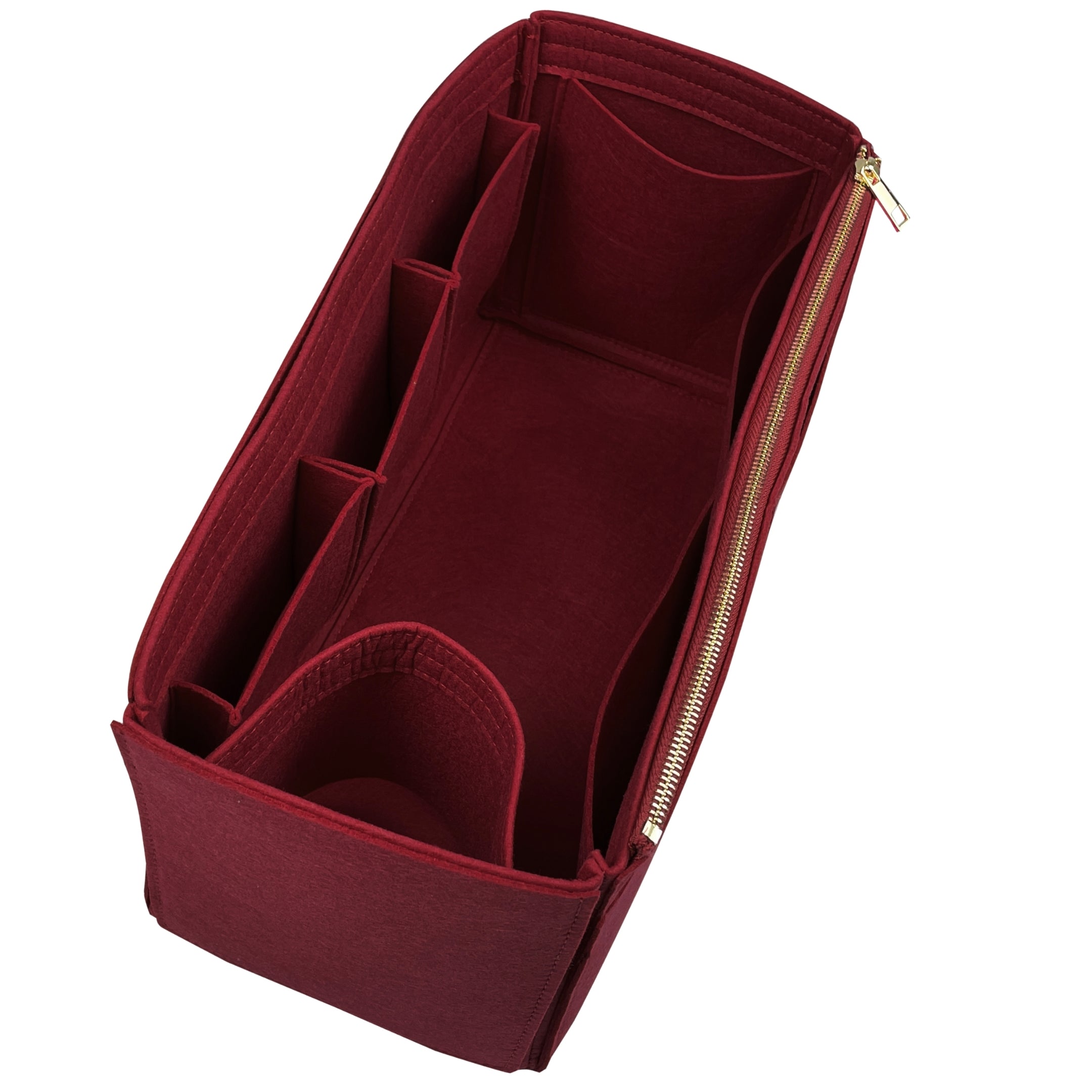 Organizer for [Gabrielle XL Hobo, Chanel] Tote Purse Bag Insert Liner Shaper (Felt, Wide Open Pockets)