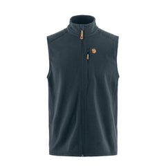 Fjallraven Ovik Lite Fleece Vest Dark Navy - Yards Store
