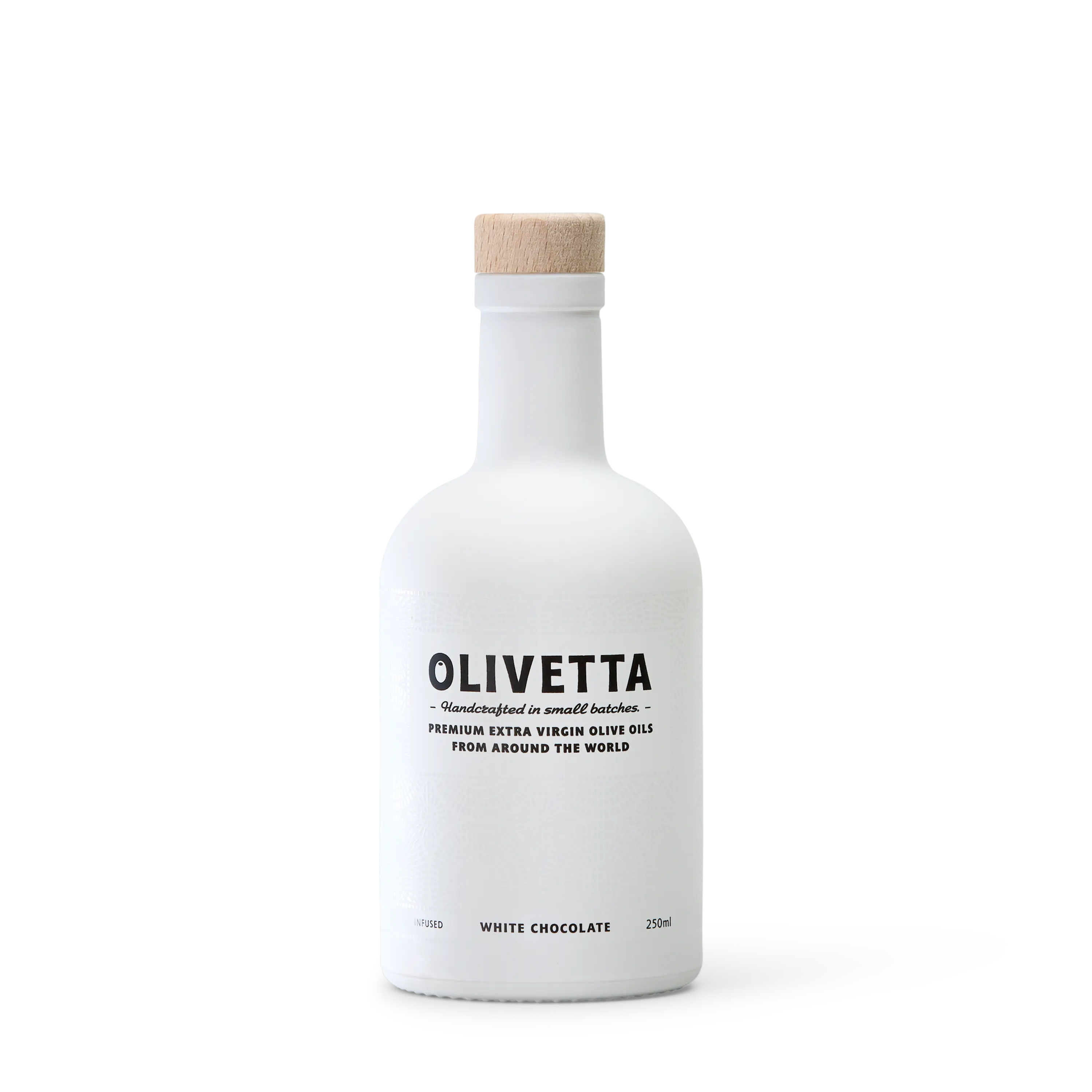 Olivetta Flavoured Extra Virgin Olive Oil White Chocolate 250ml Alfa Messinias