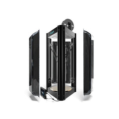 An Enclosure for FLSUN V400 3D Printer with an open door.