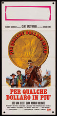 For a Few Dollars More Original Vintage Movie Poster