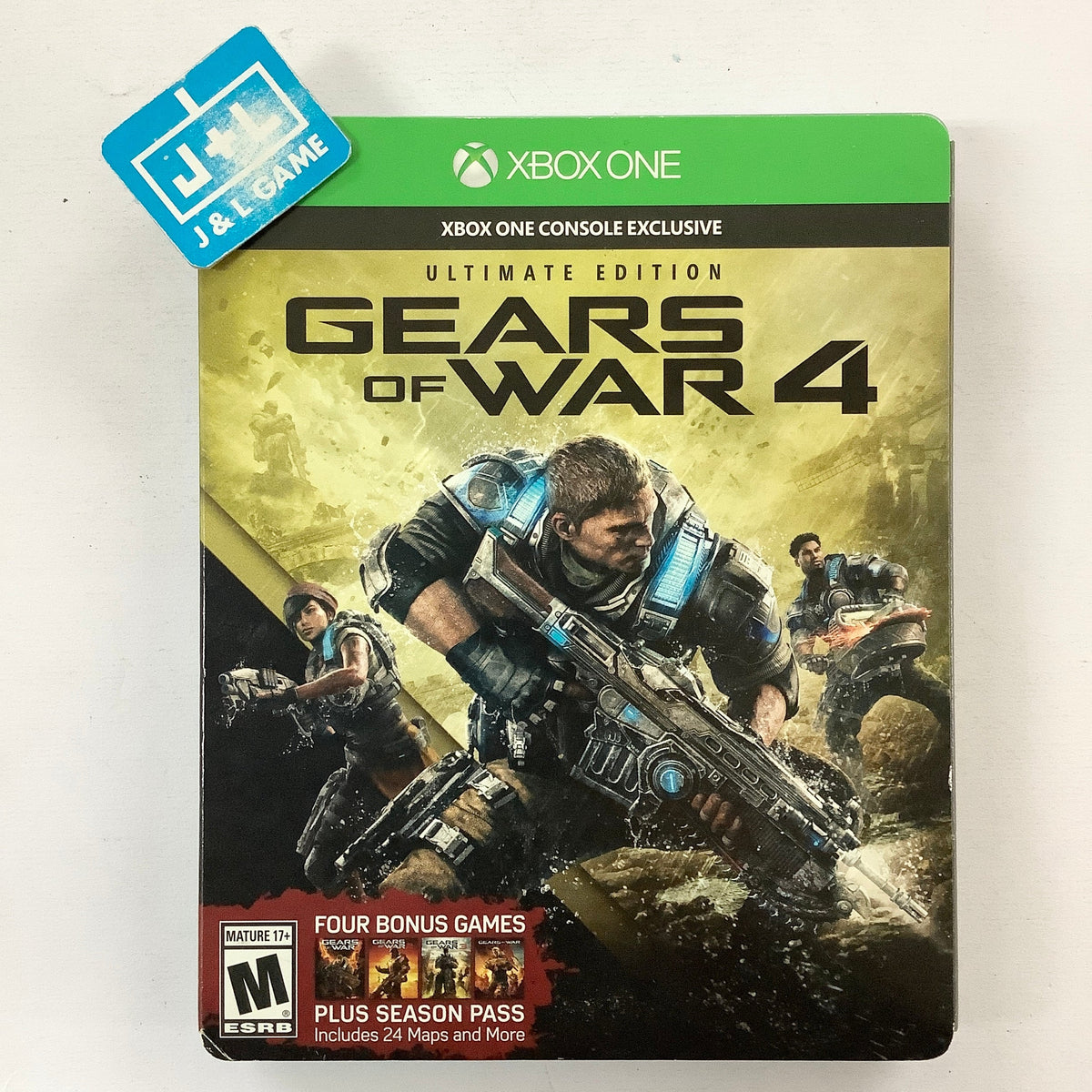 Gears of War 4: Ultimate Edition - (XB1) Xbox One [Pre-Owned] Video Games Microsoft