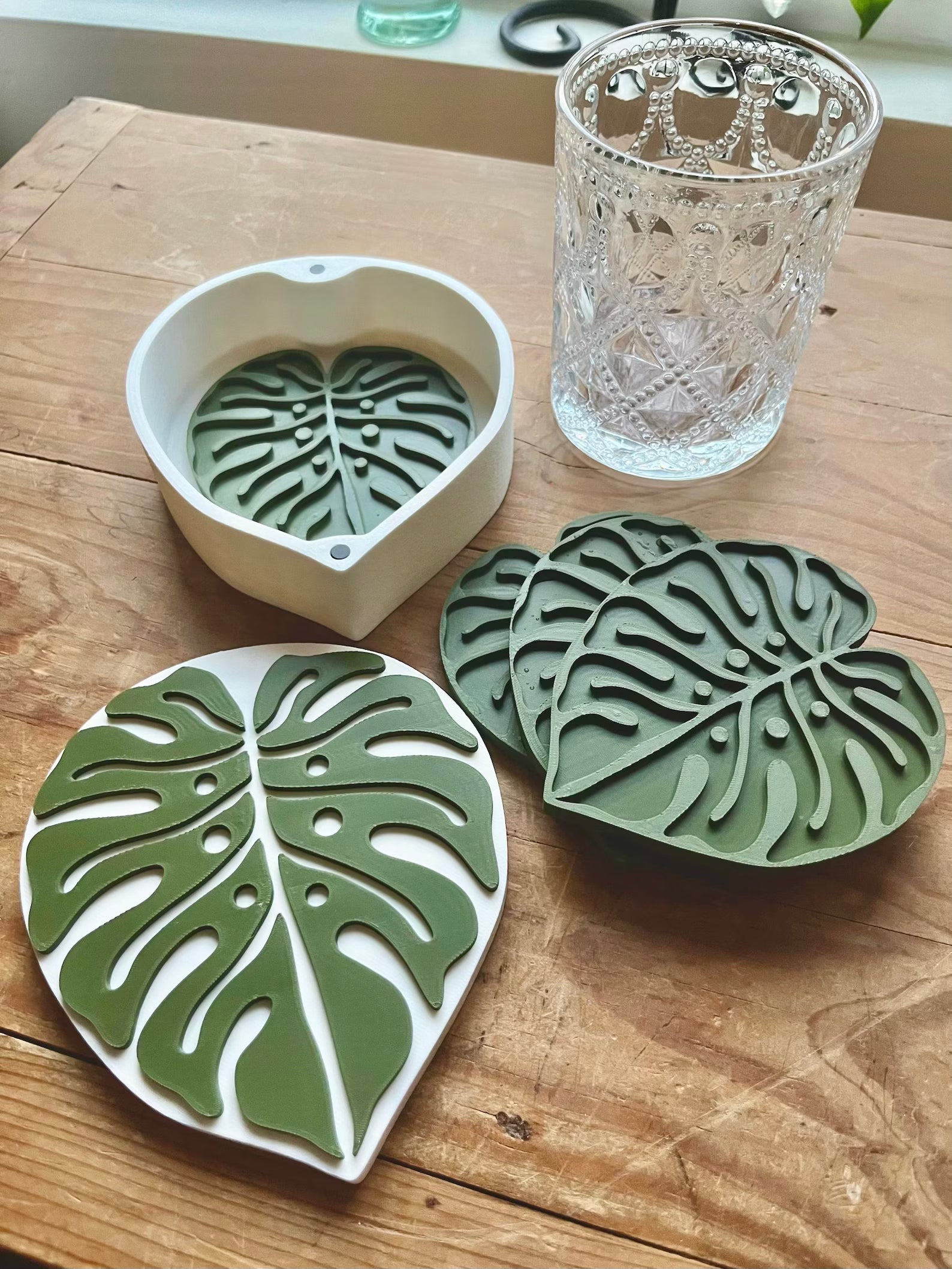 3D Printed Coaster Case Set