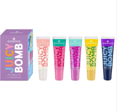 ESSENCE JUICY BOMB SHINY SWEET GLOSSY LIP GLOSS SET 5