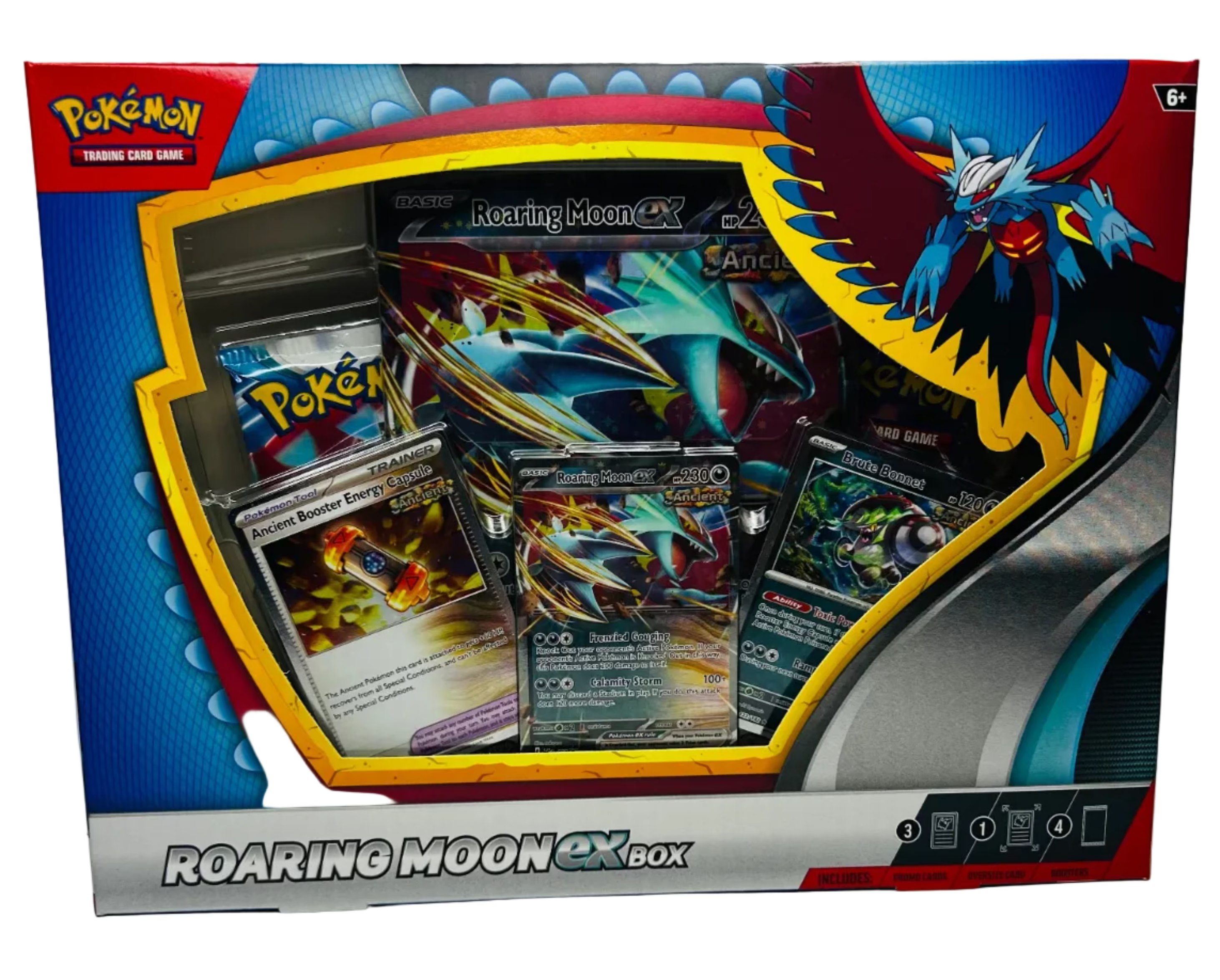 Roaring Moon-ex Box - Pokémon TCG - Factory Sealed