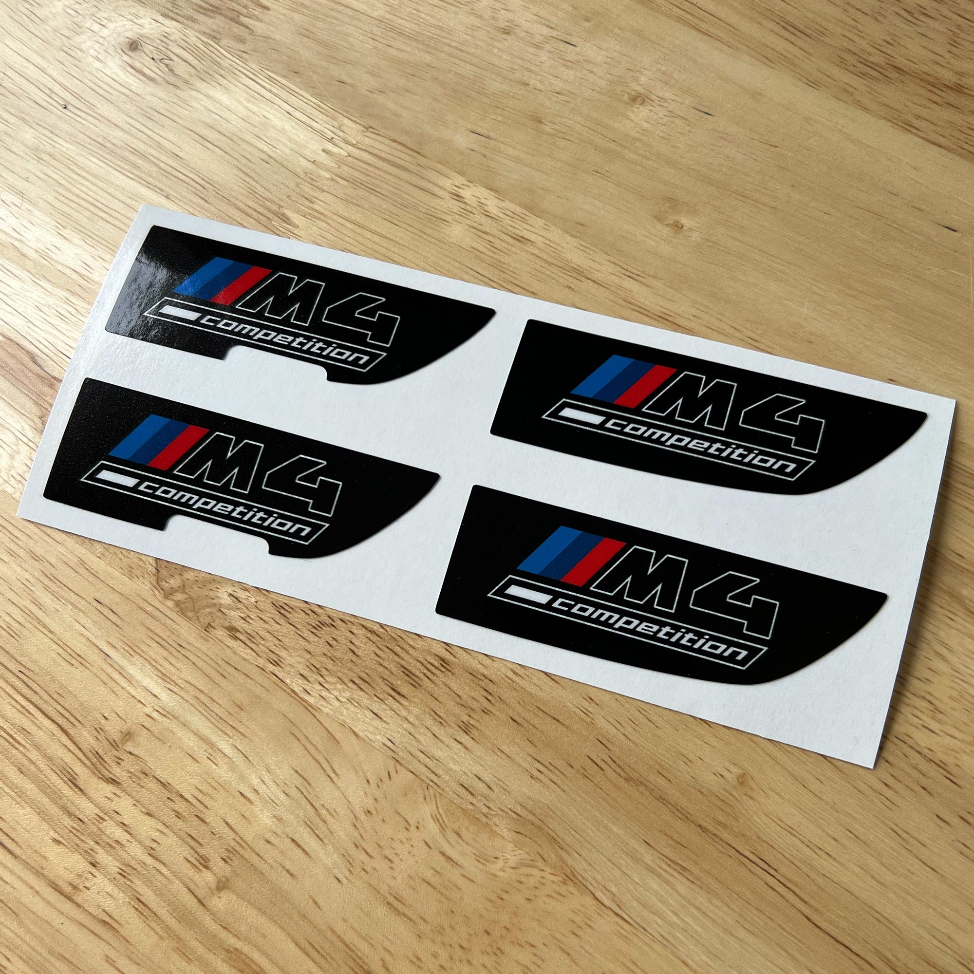 G82 M4 Competition Center Console Decals