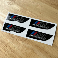 G82 M4 Competition Center Console Decals