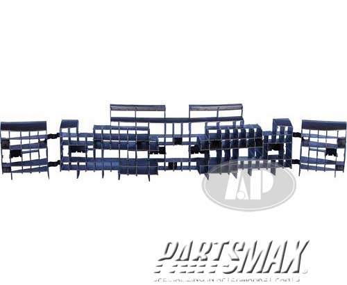 1070 | 1995-1996 CHEVROLET LUMINA Front bumper energy absorber all | GM1070190|16518028