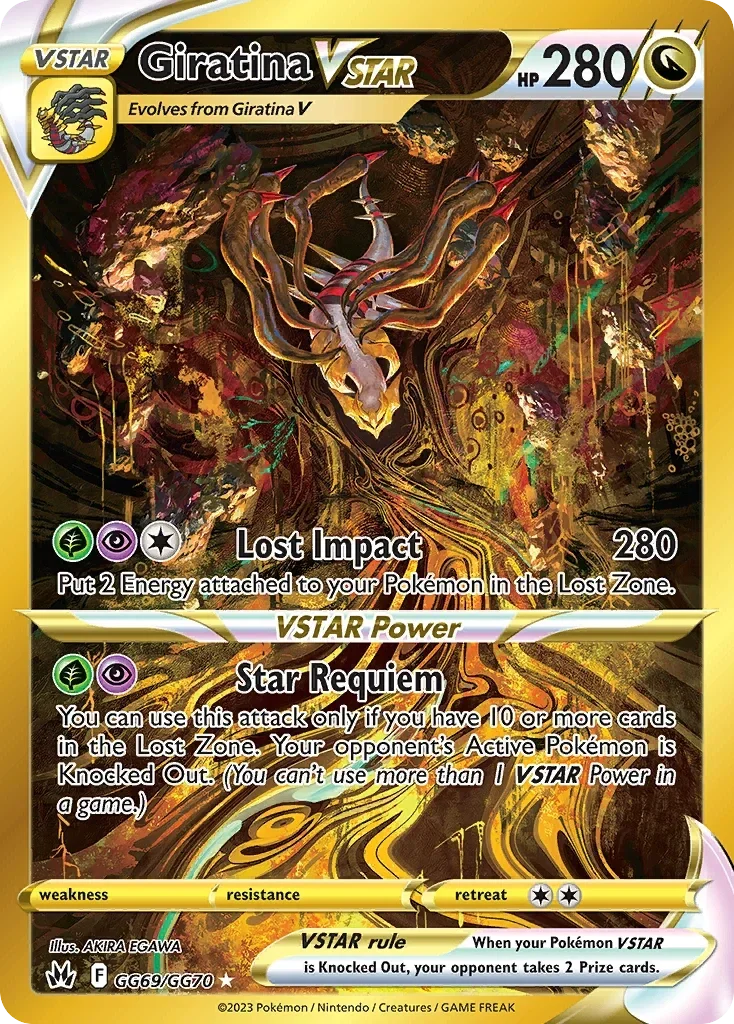 Crown Zenith Card List