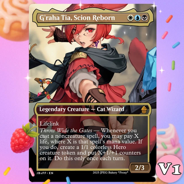 G'RAHA TIA, SCION Reborn | MTG x Final Fantasy Premium Art Card $4.49