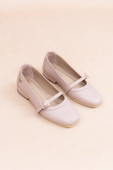Baleta Aira - Cuero Taupe - Carolina Laiton