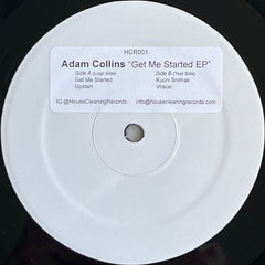Adam Collins – Get Me Started EP [House Cleaning Records] HCR001