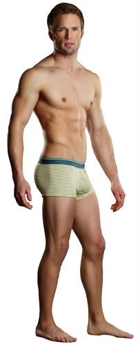 Heather Stripe Pouch Enhancer  Short - Medium -  Yellow