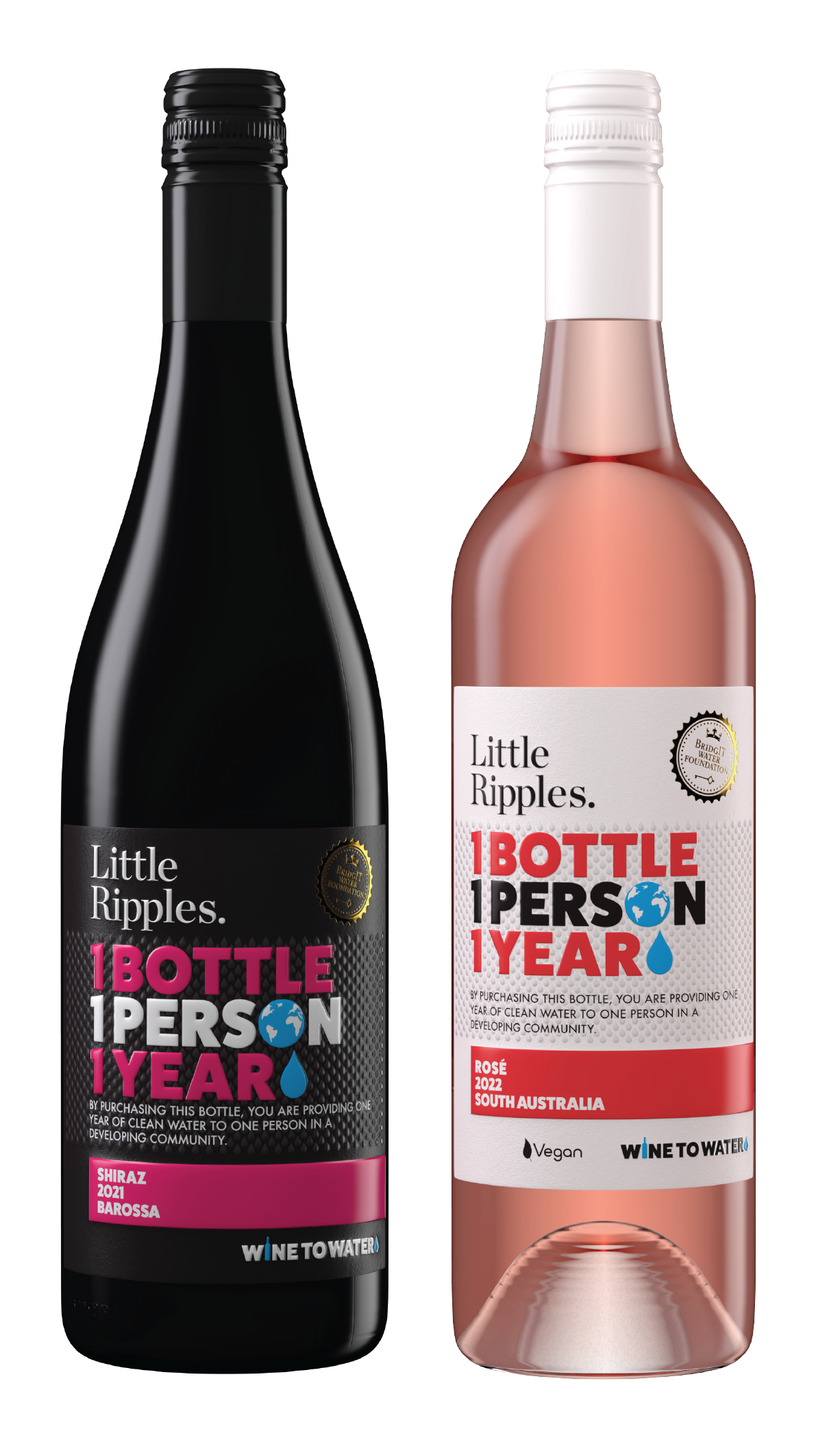 Zero Sugar Red & Rosé Mix – Vegan Australian Wine | 6 Pack