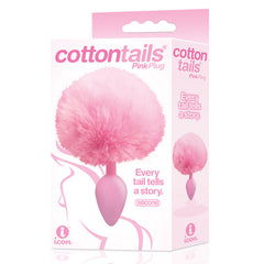 The 9s Cottontails Silicone Bunny Tail Butt Plug