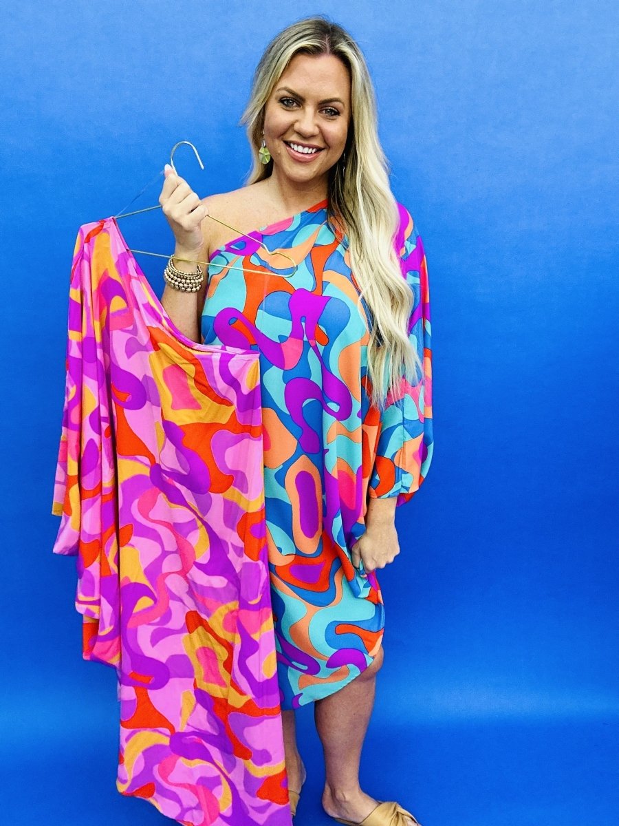 The Dreaming of Ohana One Shoulder Dress