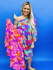 The Dreaming of Ohana One Shoulder Dress