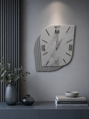 TulinoHome - Orologio Riflessi Marble