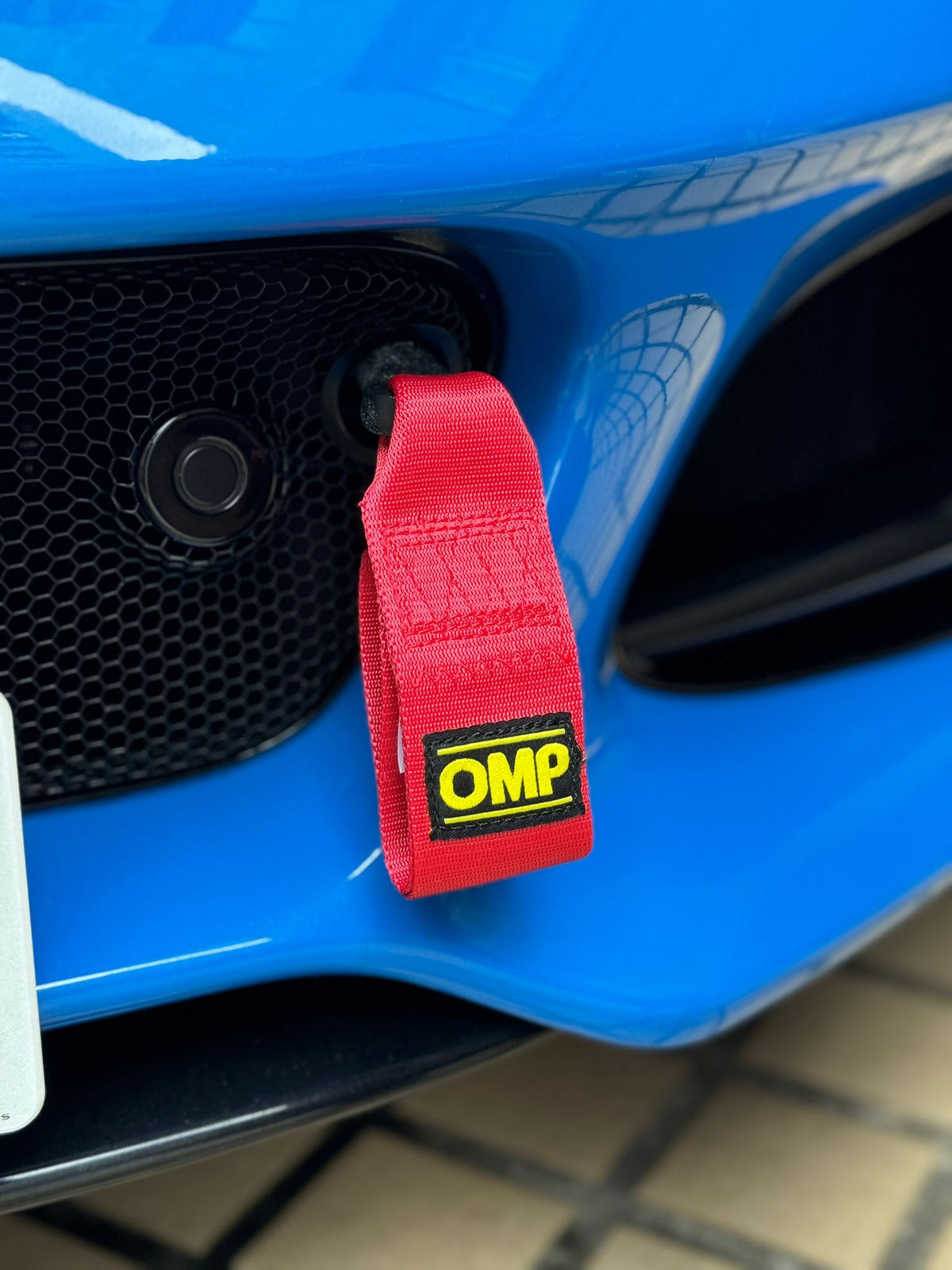 OMP tow strap kit for Emira, Exige & Evora