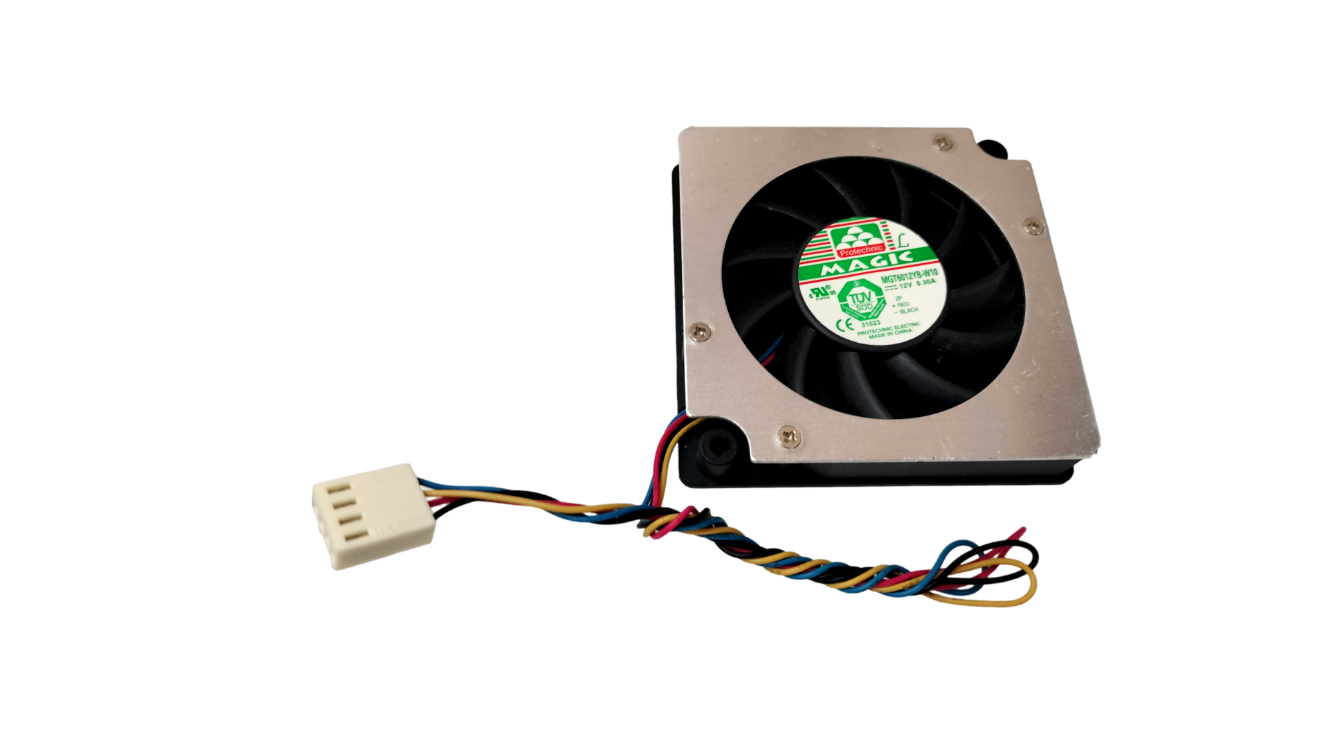 Cooler Master MAGIC MGT6012YB-W10 12V 0.30A 60x60x10mm 4-Wire Server Cooling Fan