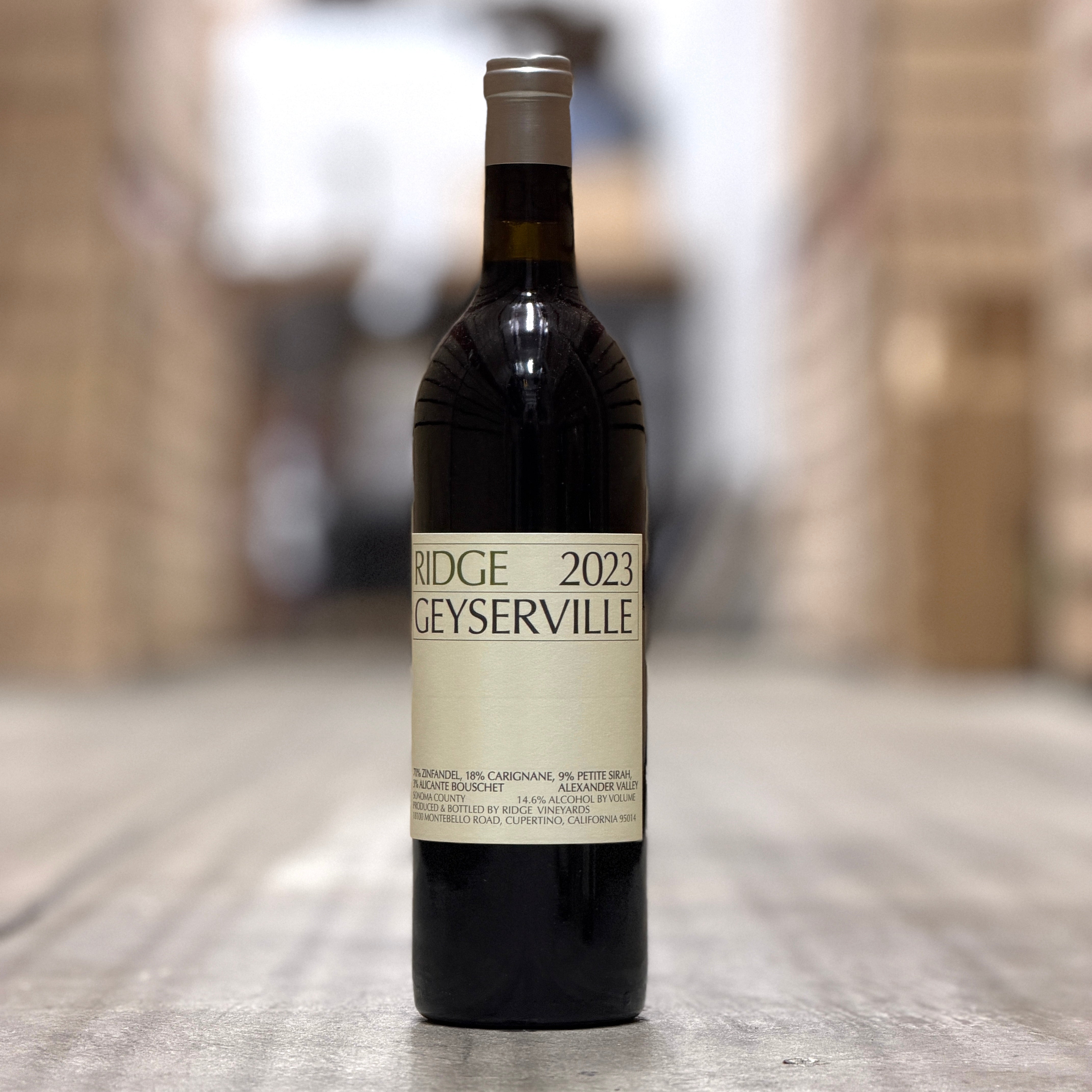 Ridge Vineyards Geyserville, Alexander Valley, USA 2023