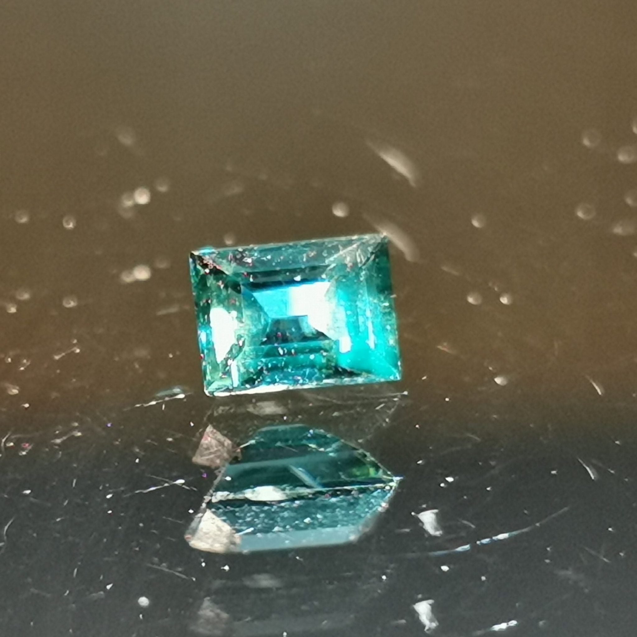 Tormalina taglio rettangolare 0,40 ct