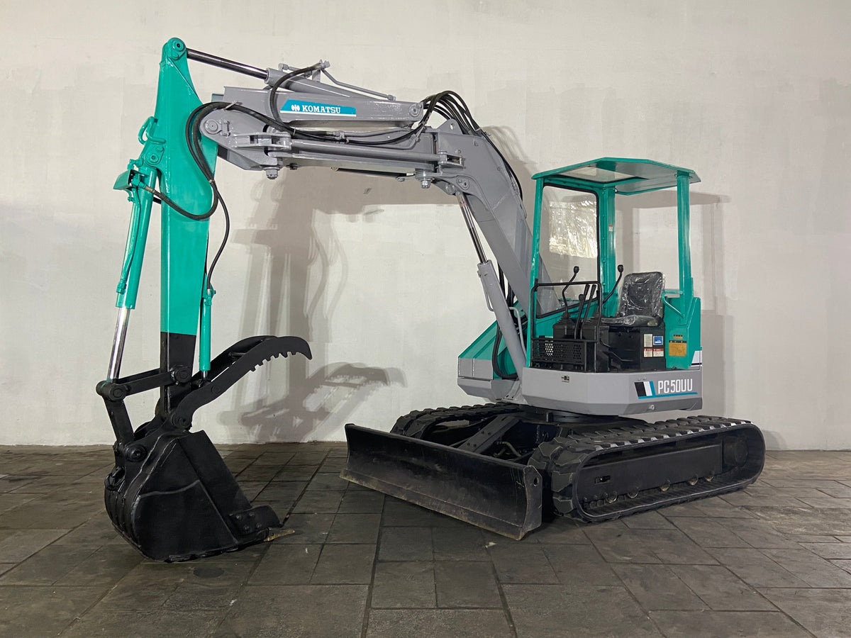 019.06 Komatsu PC50UU Mini Excavator S/N 6350