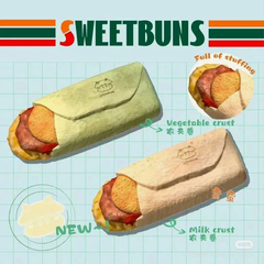 SweetBuns Snack Wrap Squishy