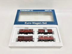 Fleischmann 5800/92 Wagen-Set Eurowagen DC H0