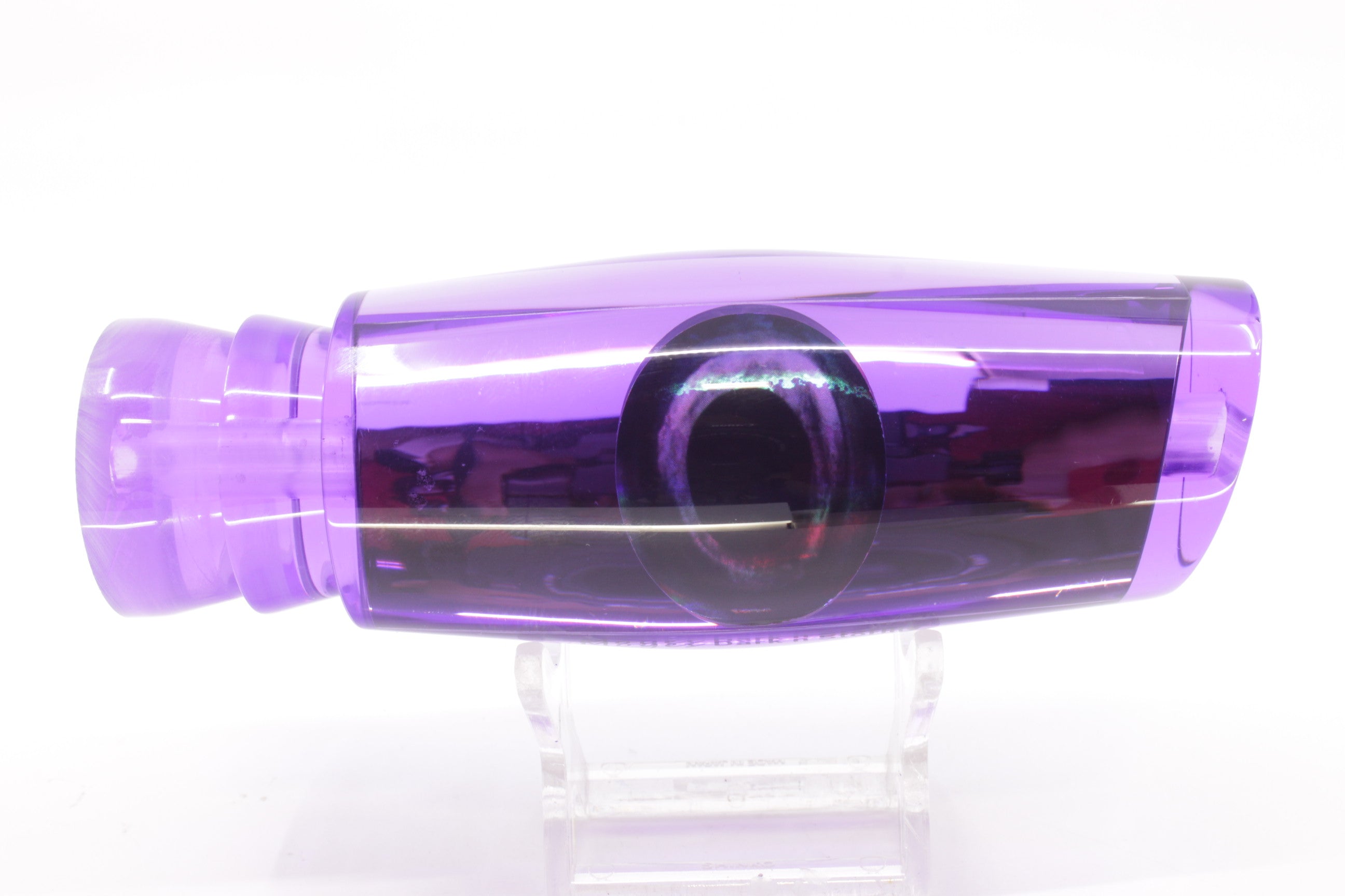 Moyes Lures Purple Mirrored Taxi Eyes Large Dark-N-Stormy 14" 8.6oz