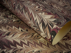 Lewis Marbled - Maroon Comb