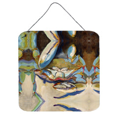 Caroline'S Treasures Three Big Claw Crab Wall Or Door Hanging Prints, 6 X 6