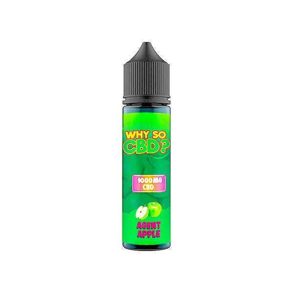 Why So CBD? 1000mg Full Spectrum CBD E - liquid 60ml - CBD Shack