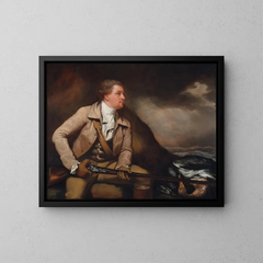 Sir William Elford Bart - James Northcote — framed artwork on a wall