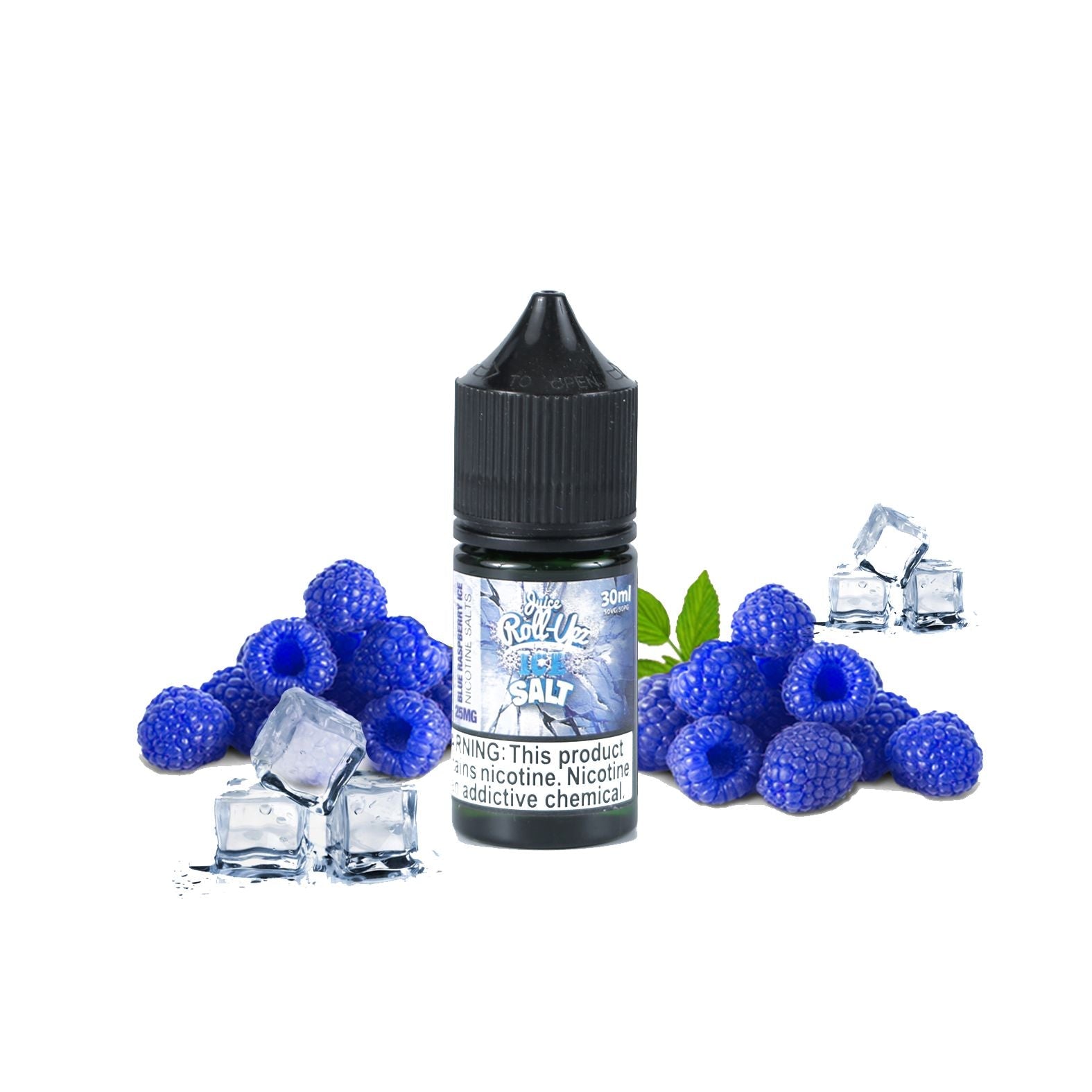 Blue Raspberry Ice Saltnic - Juice Roll Upz abudhabi ksa oman