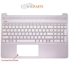 HP 15Z-EF100 ( Type 1E869AV ) Silver Palmrest UK Layout Replacement Laptop Keyboard Without Fingerprint