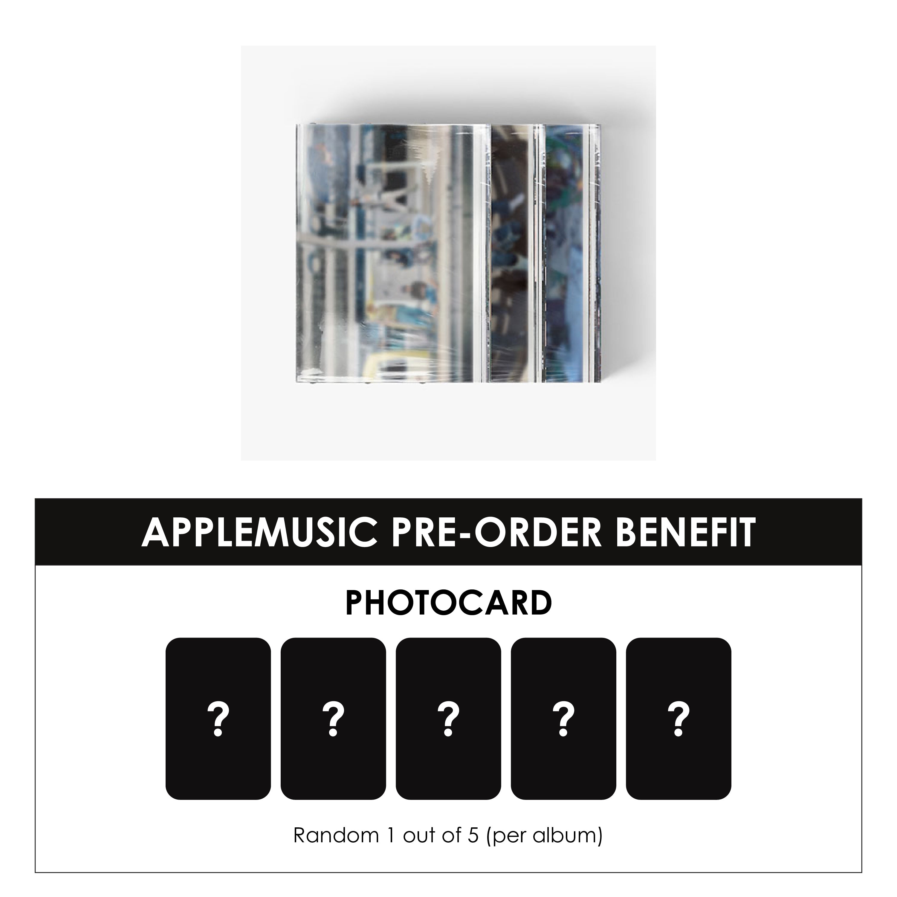 CORTIS 1ST EP ALBUM - COLOR OUTSIDE THE LINES + APPLEMUSIC PHOTOCARD