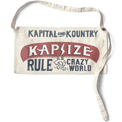 Kapital Canvas Short AD Apron (KAPSIZE RULE) - Red