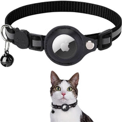 Katte GPS Tracker Halsbånd med Reflekterende Design 1
