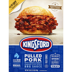 Kingsford Pulled Pork with Sweet & Smoky Kansas City Style BBQ Sauce