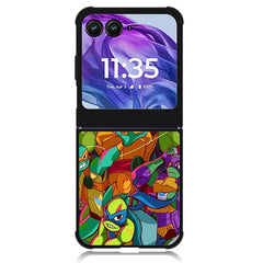 Teenage Mutant Ninja Turtles 3rd Motorola Moto Razr 2024 , Moto Razr 50 Case