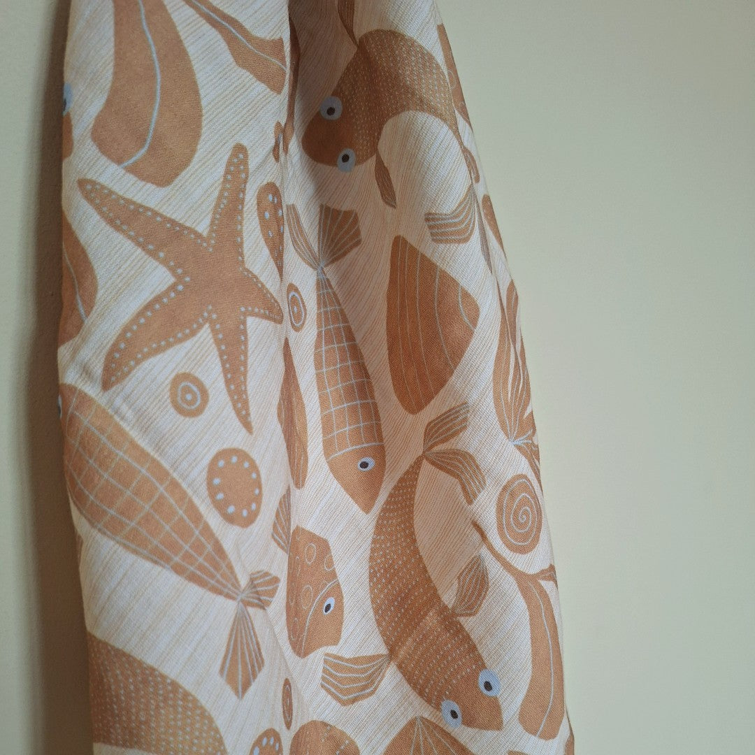 Luz and Moon Hydrofiele Doek Nim Golden Brown