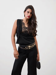 LACEY KNOT TOP