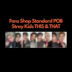 Stray Kids THIS & THAT Fans Shop Standard POB