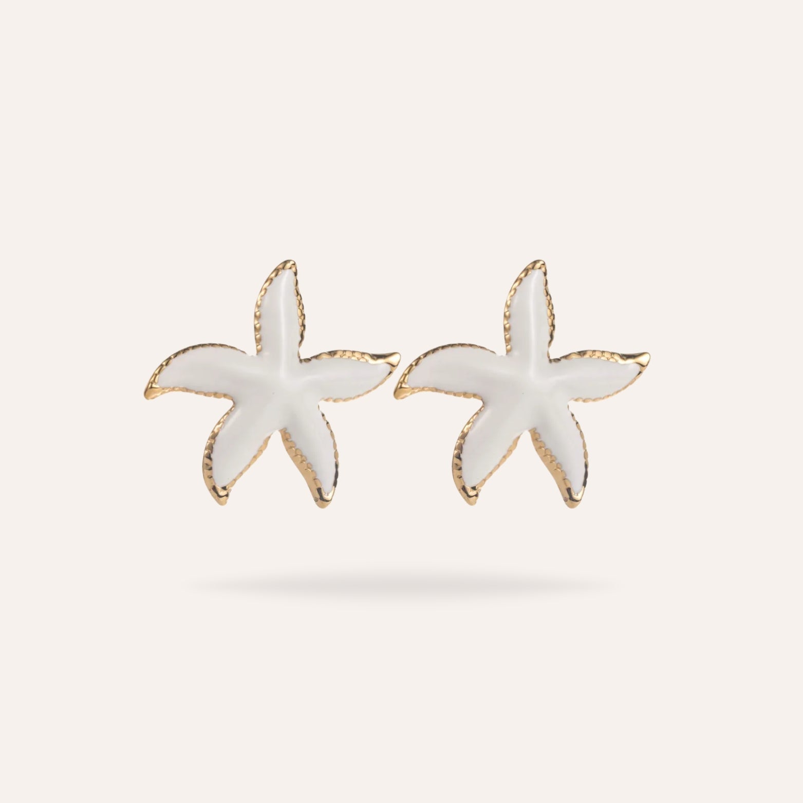 Marine | Boucles d'oreilles étoile en acier inoxydable