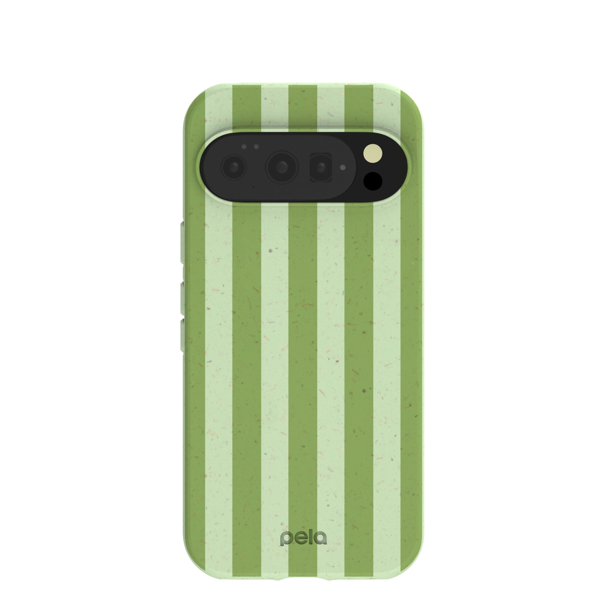 Sage Green Meadow Stripes Google Pixel 10/10 Pro Case
