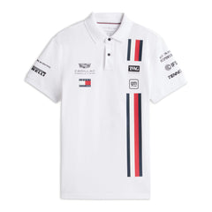 Cadillac F1 Team 2026 X Tommy Hilfiger Silverstone Polo Mens - White